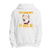 Parachuter This Is My Skydiving Face Skydiver T Shirt Urban Pullover Hoodie | Artistshot