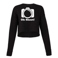 Oh Shoot Camera Cropped Sweater | Artistshot