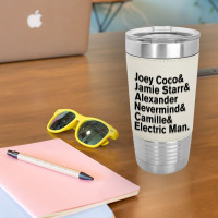 Aliases Joey Coco Leatherette Tumbler | Artistshot