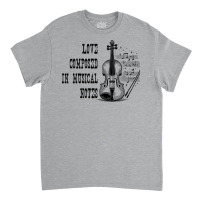 Love Composed In Musical Notes Classic T-shirt | Artistshot