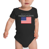 Boston City Baby Bodysuit | Artistshot