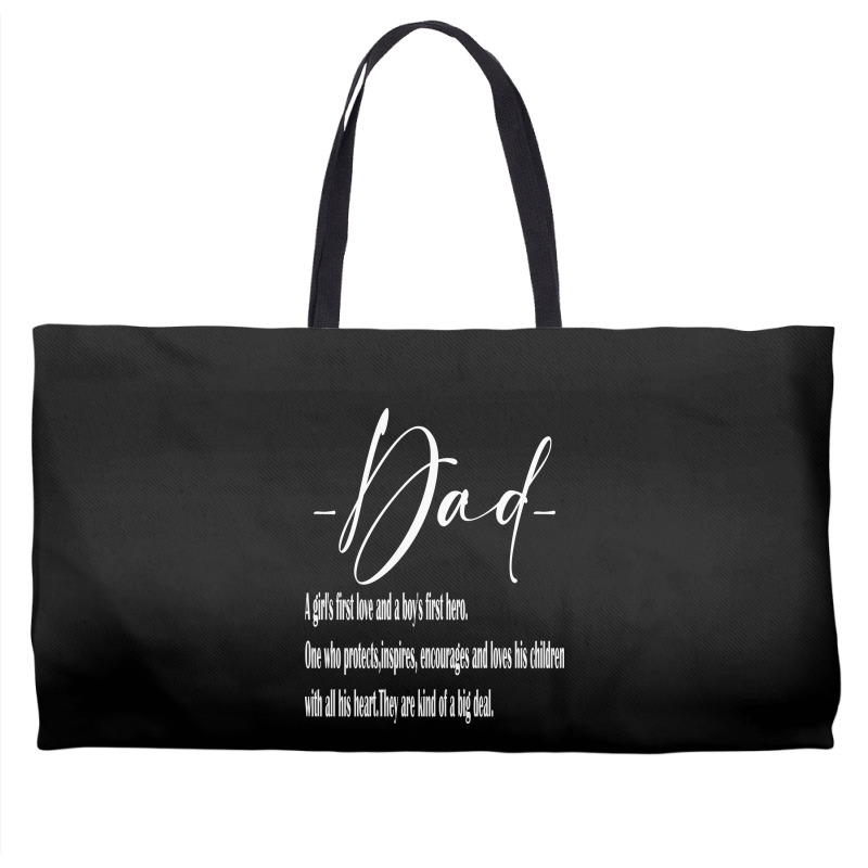 Dad,fathers Day White Weekender Totes | Artistshot