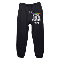 My Wife Has An Awesome Wife Lesbian Wedding Lgbt Urban Sweatpant | Artistshot