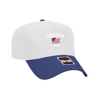 Angleton Texas Tx Usa Stars & Stripes Vintage Style Adjustable Baseball Cap | Artistshot