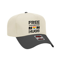 Gay Pride Lesbian Free Vaccinated Mom Hugs Lgbt Adjustable Baseball Cap | Artistshot