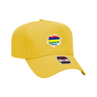 Mauritius Splash T Shirt Adjustable Baseball Cap | Artistshot