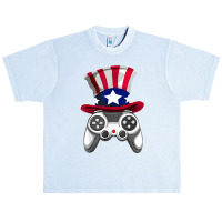 Video Game 4th Of July Gaming Funny Boys Kids Teens Gamer T Shirt Urban Heavy T-shirt | Artistshot