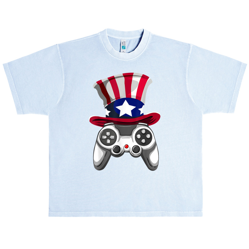 Video Game 4th Of July Gaming Funny Boys Kids Teens Gamer T Shirt Urban Heavy T-shirt | Artistshot