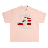 Vintage American Flag Funny Political I Smell Commies T Shirt Urban Heavy T-shirt | Artistshot