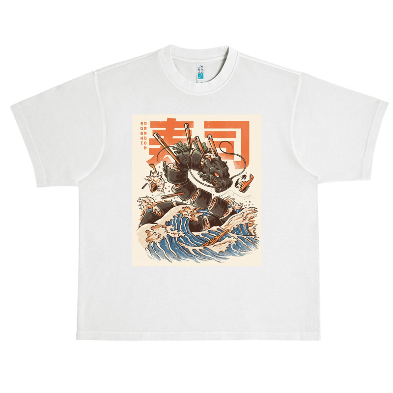 Great Sushi Dragon Urban Heavy T-shirt | Artistshot