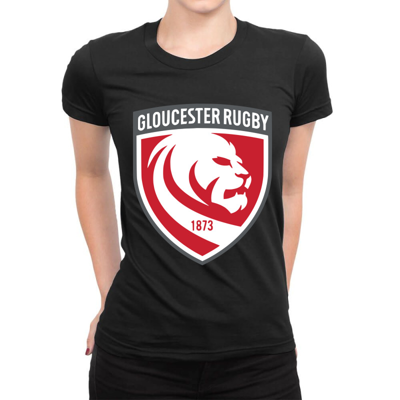 Gloucester Rugby Ladies Fitted T-Shirt by hary shop | Artistshot