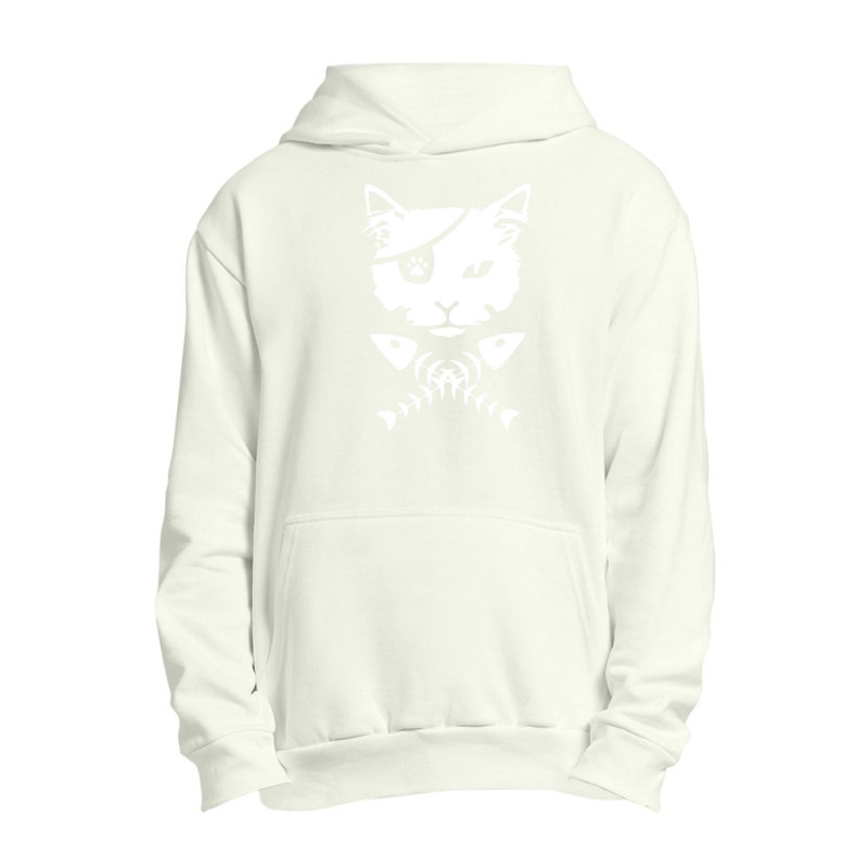 Cute P!irate Cat Urban Pullover Hoodie | Artistshot