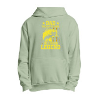 Dad The Fishing Legend Urban Pullover Hoodie | Artistshot