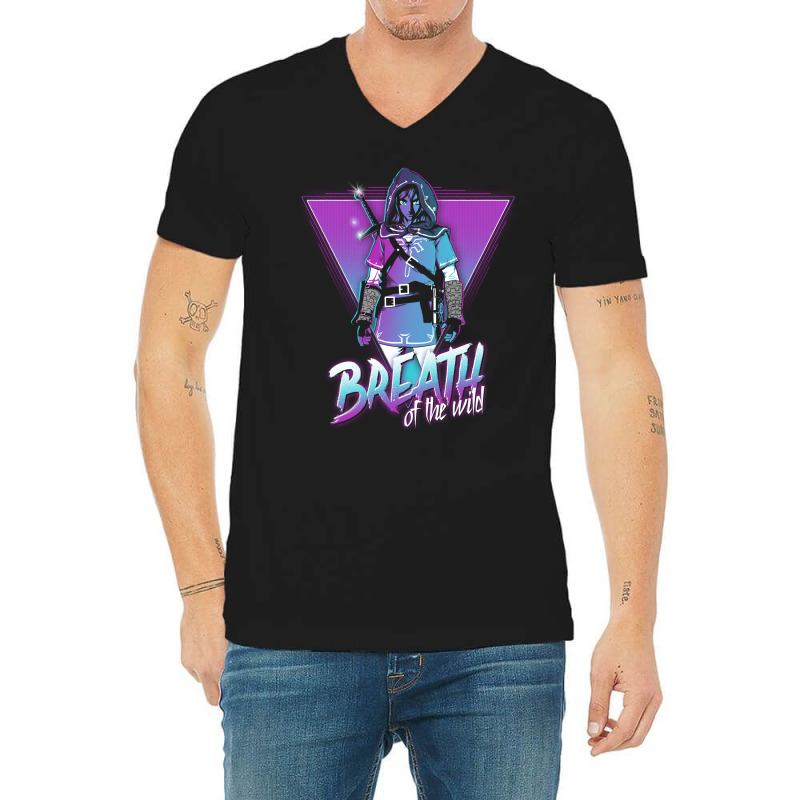 Breath Of The Wild V-Neck Tee by ddjvigo | Artistshot