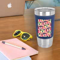 Pinhole Camera T  Shirt Retro Pinhole Camera Pattern   Spring Seasonal Leatherette Tumbler | Artistshot