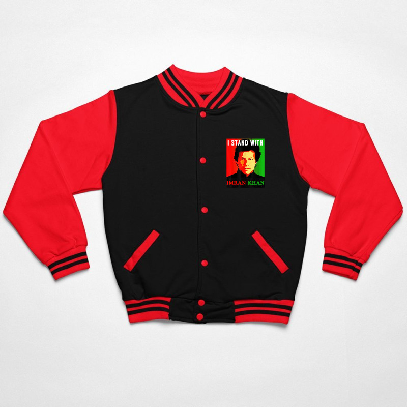 I Stand With Ik Bomber Jacket by GassPoll | Artistshot