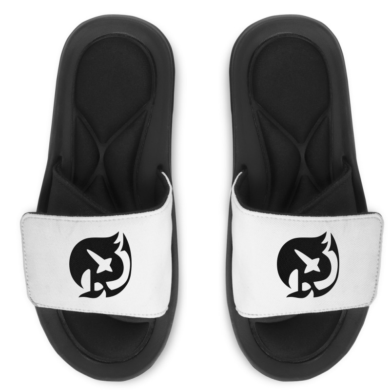 Raven Tail Symbol Slide Sandal | Artistshot