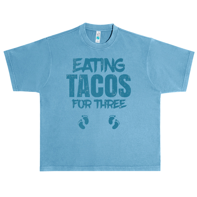 Funny Taco Announcement. Eating Tacos For Three Premium T Shirt Urban Heavy T-shirt by GradenKacers | Artistshot