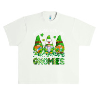 St Patricks Day Hanging With My Gnomies Nurse Stethoscope T Shirt Urban Heavy T-shirt | Artistshot