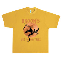 Brooms Are For Amateurs Dragon Riding Witches Halloween T Shirt Urban Heavy T-shirt | Artistshot