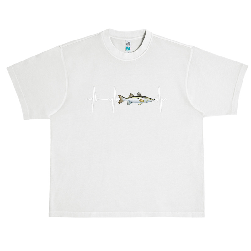 Snook Heartbeat For Saltwater Fish Fishing Lovers T Shirt Urban Heavy T-shirt by CrespinoEllawyn | Artistshot