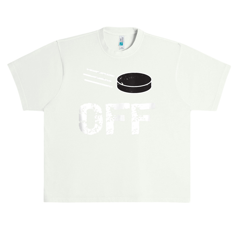 Funny Puck Off Ice Hockey Tank Top Urban Heavy T-shirt | Artistshot