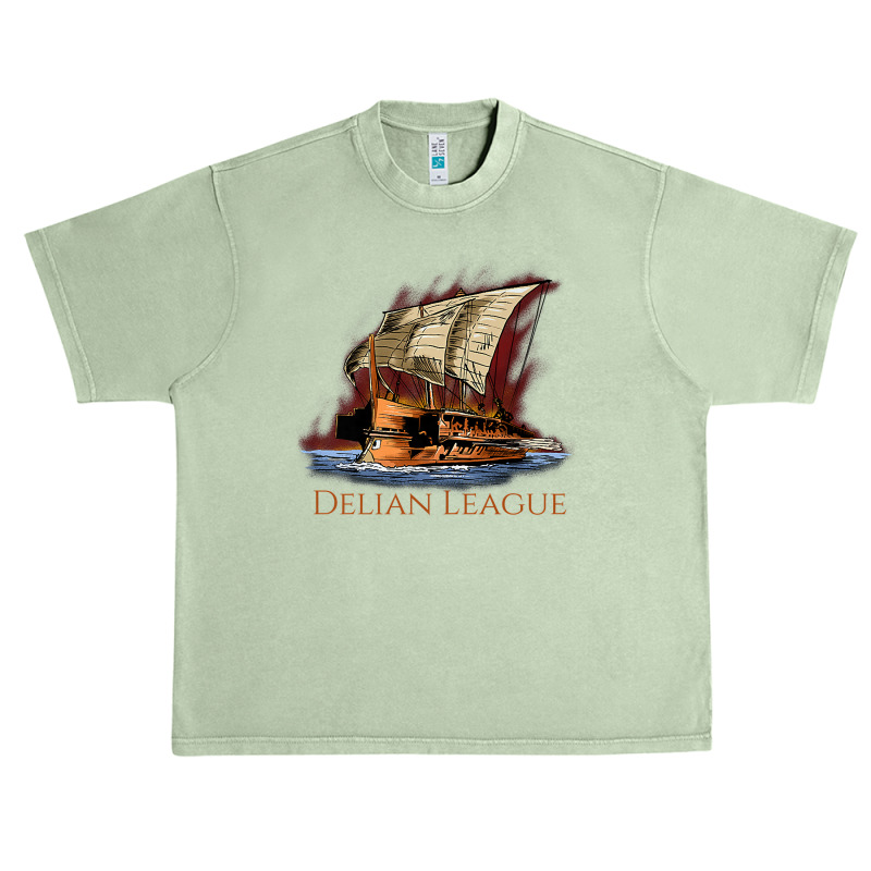 Ancient Greek History   Delian League   Athenian Trireme Premium T Shi Urban Heavy T-shirt | Artistshot