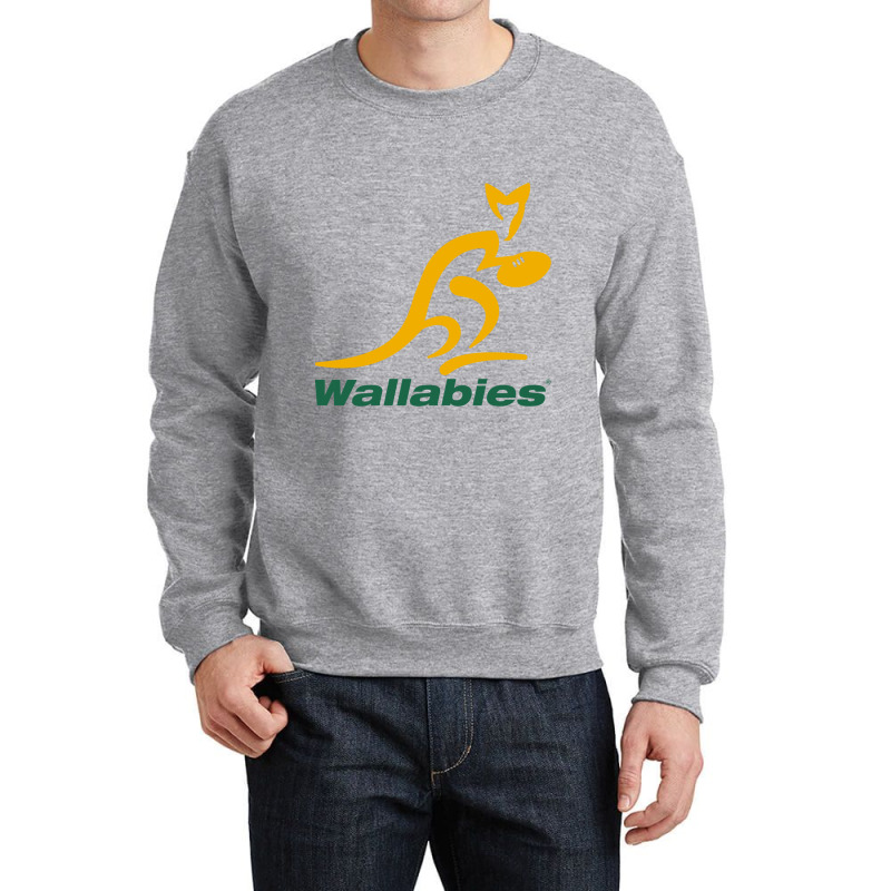 Wallabies Rugby Crewneck Sweatshirt by hary shop | Artistshot