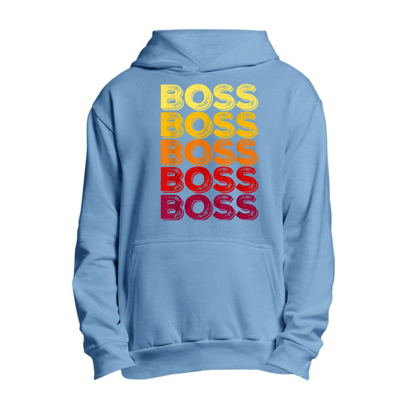 Vintage Boss T Shirt Urban Pullover Hoodie | Artistshot