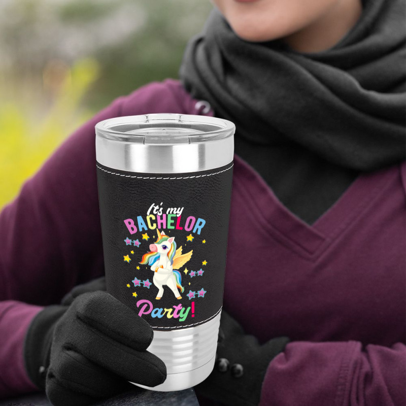 Girls Bachelor Party Unicorn Bachelorette Leatherette Tumbler | Artistshot