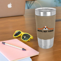 Dog Sleeping Leatherette Tumbler | Artistshot