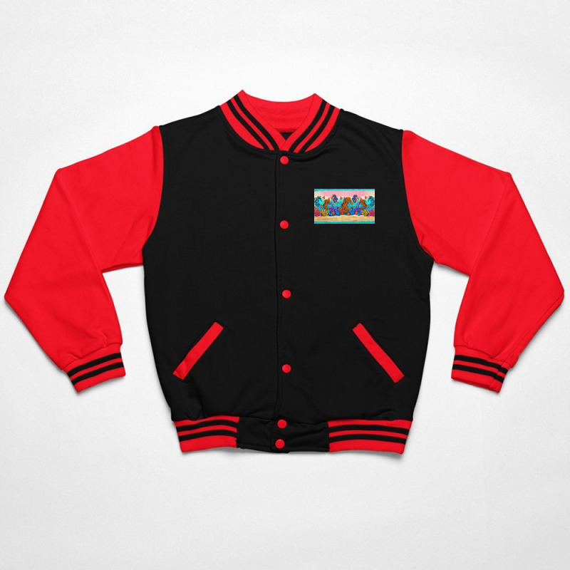 Seahorse Under The Sea Cup Bomber Jacket | Artistshot