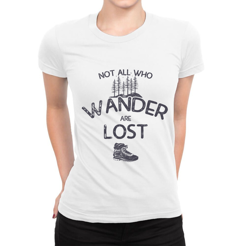 Wanderlost Lite Ladies Fitted T-Shirt by Biraj | Artistshot