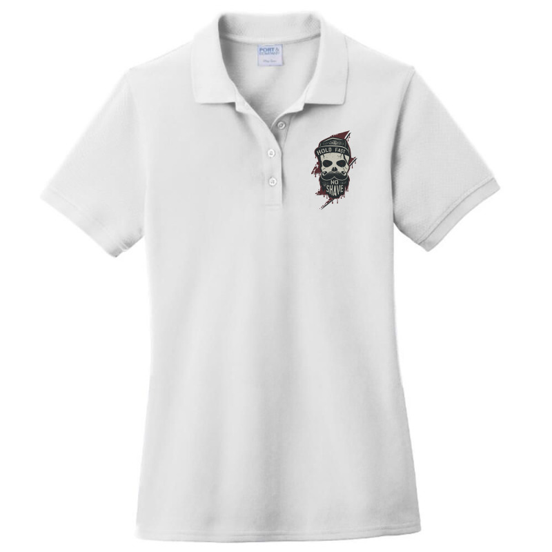 Skull Lightning Ladies Polo Shirt by Biraj | Artistshot