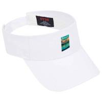 Beautiful Bridge Lake Visor Hat | Artistshot