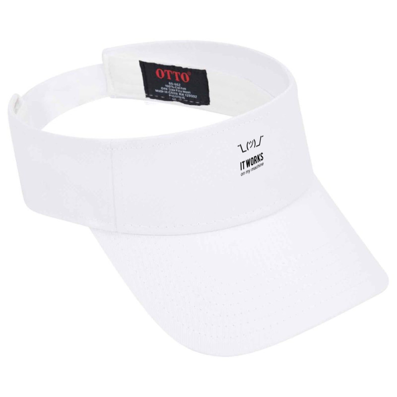 Shrug It Works Visor hat by efan willyansyah | Artistshot