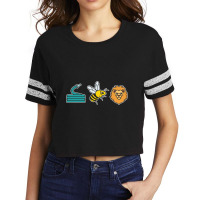 Hose Bee Lion Scorecard Crop Tee | Artistshot