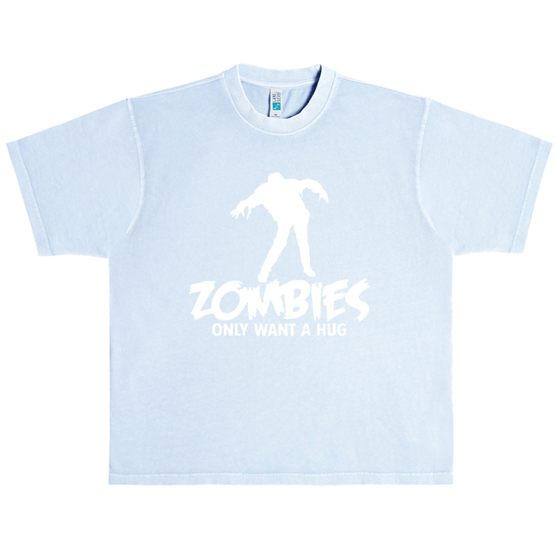 Zombies Only Want A Hug Urban Heavy T-shirt | Artistshot