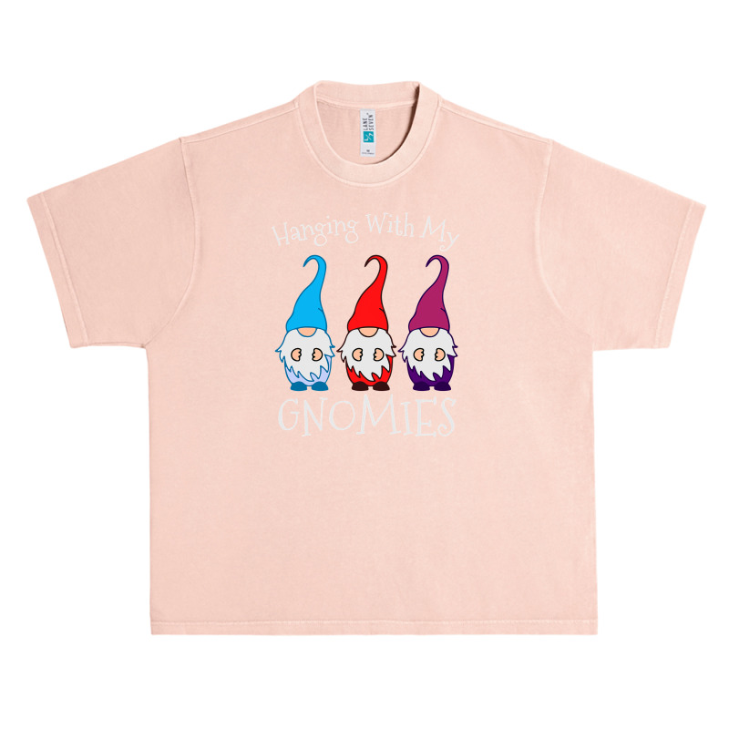 Hanging With My Gnomies Nordic Santa Gnome Christmas Pajama T Shirt Co Urban Heavy T-shirt | Artistshot