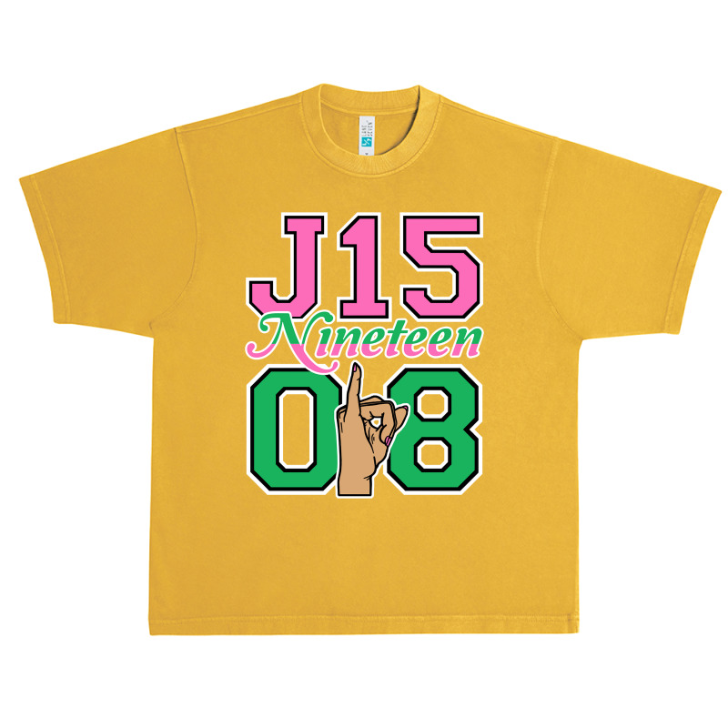 J15 Nineteen 08 Founder's Day Aka Women Hand Sign Sweatshirt Urban Heavy T-shirt | Artistshot