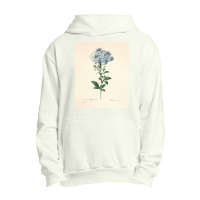 Flower Market Blue  Botanical Art Prints Home Deco Urban Pullover Hoodie | Artistshot