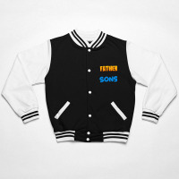 Father Of Sons T  Shirt I Am A Father Of Two Sons T  Shirt Bomber Jacket | Artistshot