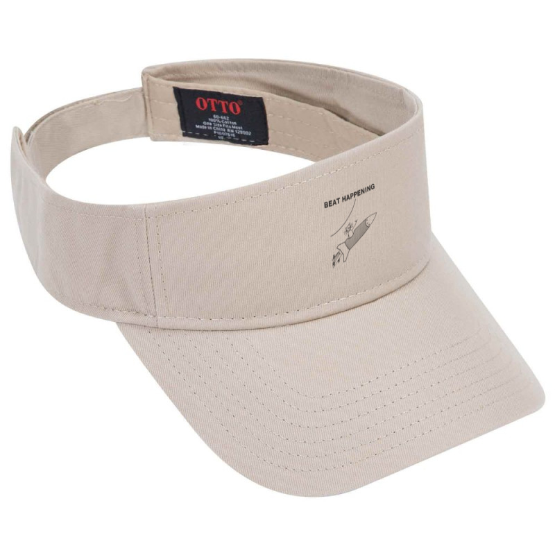 Beat Happening Rocket In Black Visor hat by Mamangracing | Artistshot