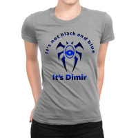 It's Not Black And Blue It's Dimir Ladies Fitted T-shirt | Artistshot