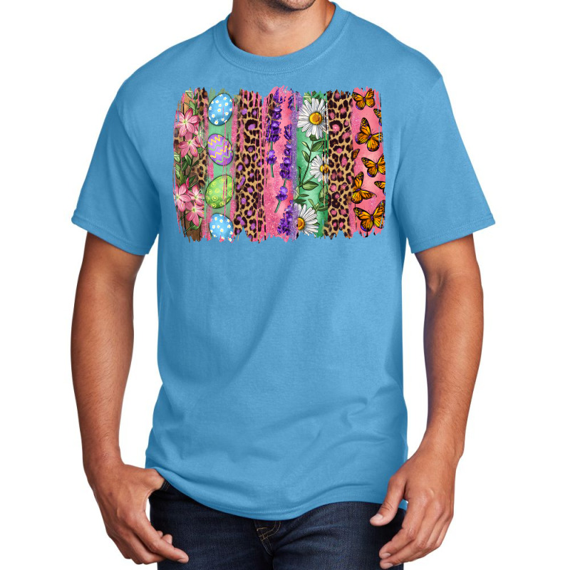 Western Easter Brushstroke Basic T-shirt | Artistshot