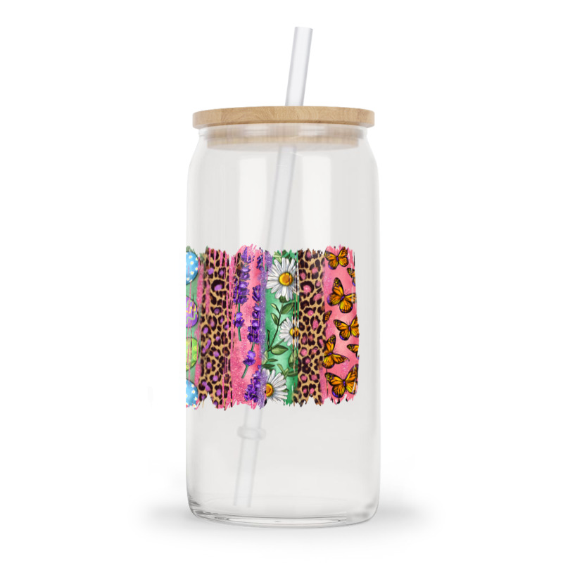 Western Easter Brushstroke Glass Tumbler | Artistshot