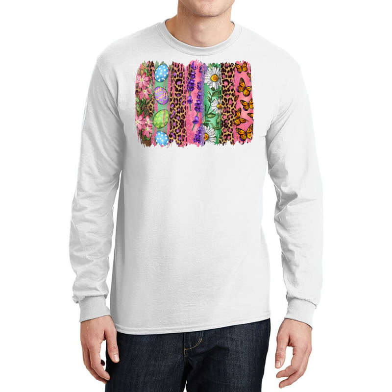 Western Easter Brushstroke Long Sleeve Shirts | Artistshot