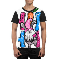 Easter Hip Hop Gnome Graphic T-shirt | Artistshot