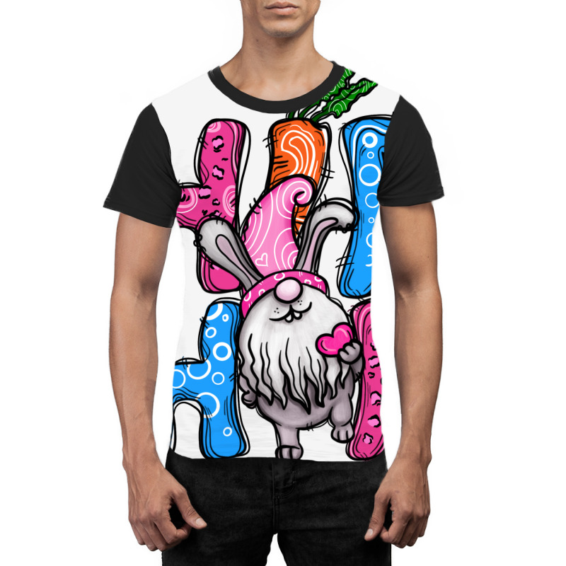 Easter Hip Hop Gnome Graphic T-shirt | Artistshot