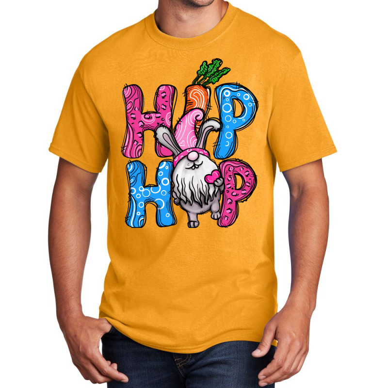 Easter Hip Hop Gnome Basic T-shirt | Artistshot